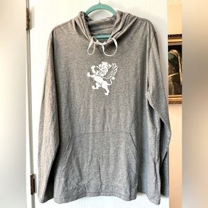 Under Armor pullover hooded shirt, men’s XXL. Kangaroo pouch pocket